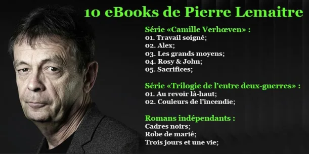 10 eBooks de Pierre Lemaitre