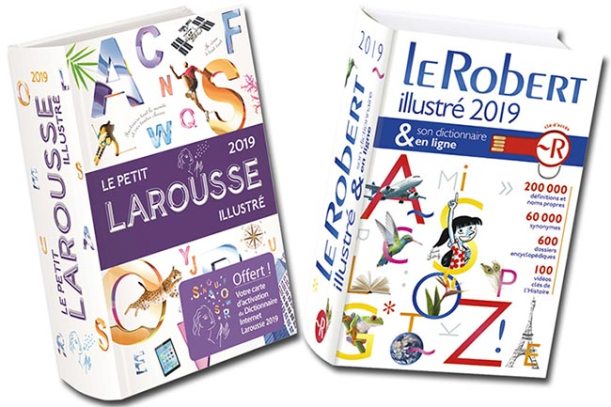 Le Larousse и Le Robert 2019 уже в продаже!